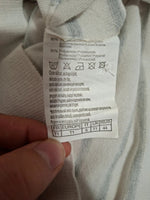 Pull blanc rayé Camaïeu - Taille S - 36