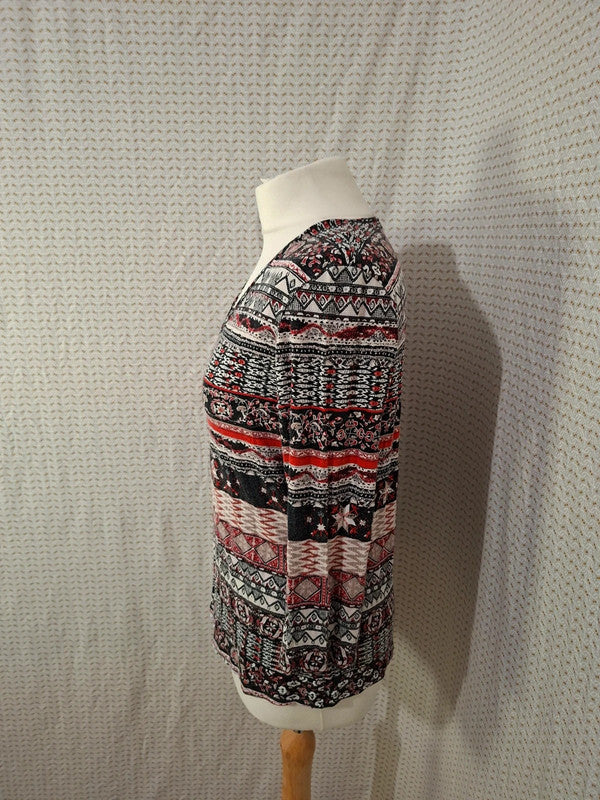 Blouse imprimé Christine Laure - Taille M - 38