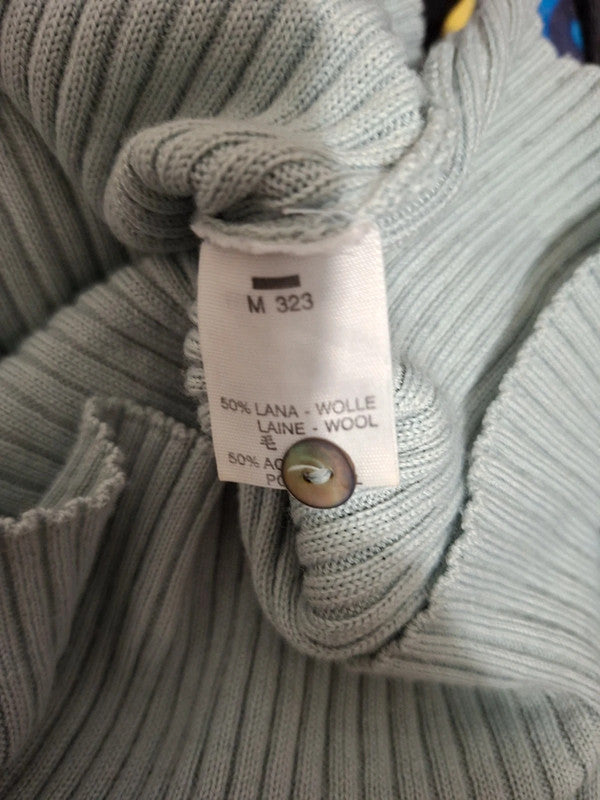 Polo à manche longue bleu Terre & mer - Taille M - 38