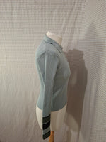 Polo à manche longue bleu Terre & mer - Taille M - 38