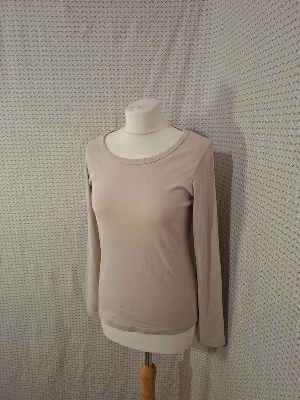 Pull beige Terre & mer - Taille M - 38