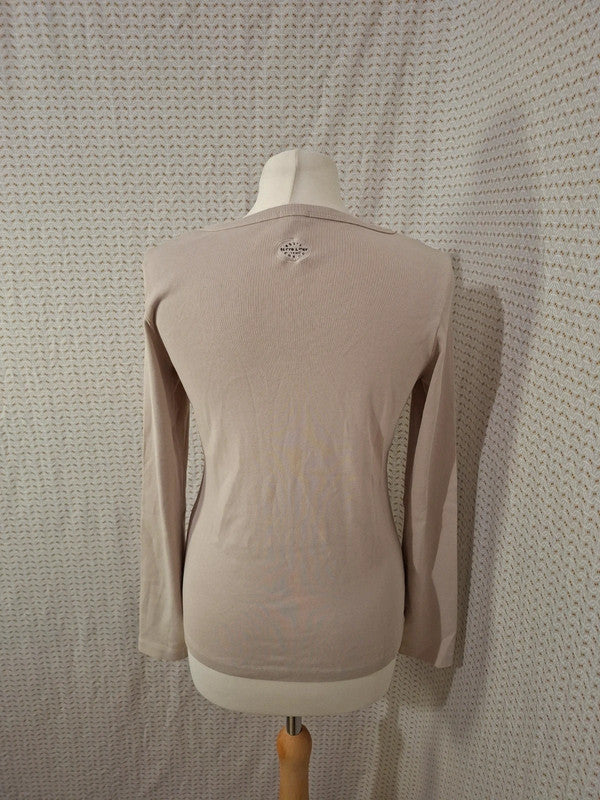 Pull beige Terre & mer - Taille M - 38