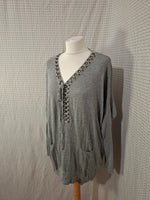 Robe longue grise Millenium - Taille XL - 42