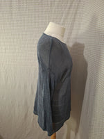 Blouse transparente grise American Dissidence Natural - Taille L - 40