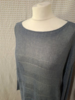 Blouse transparente grise American Dissidence Natural - Taille L - 40