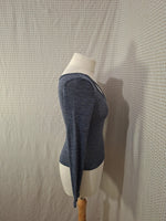 Top bleu transparent Divided - Taille XS - 34