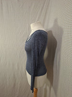 Top bleu transparent Divided - Taille XS - 34