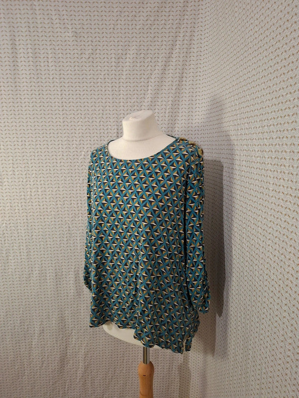 Top bleu rayé Blancheporte - Taille 3XL - 46