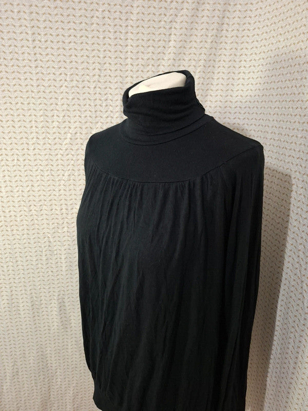 Blouse noir col roulé Notre Mode - Taille M - 38