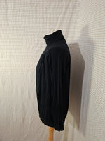 Blouse noir col roulé Notre Mode - Taille M - 38