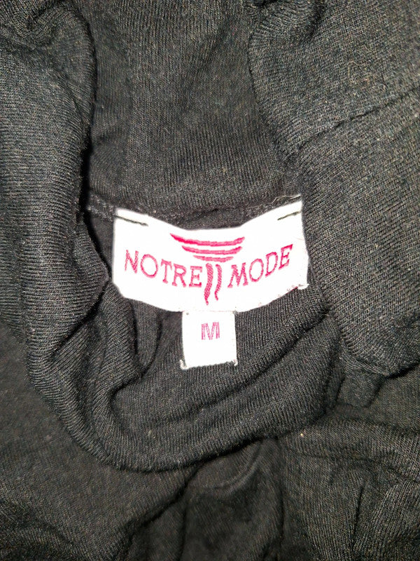 Blouse noir col roulé Notre Mode - Taille M - 38