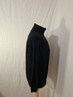 Blouse noir col roulé Notre Mode - Taille M - 38