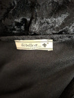 Blouse léopard rouge et noir Si belle et- Taille XL - 42