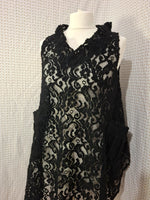 Top noir troué Molly Bracken - Taille L - 40