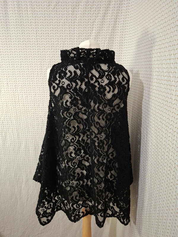 Top noir troué Molly Bracken - Taille L - 40