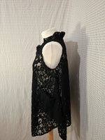 Top noir troué Molly Bracken - Taille L - 40