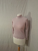 Top rose col roulé Zinzo - Taille S - 36