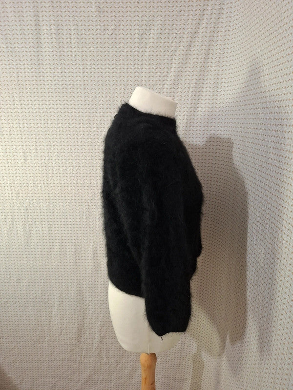 Top noir Mademoiselle-Élégance - Taille M - 38