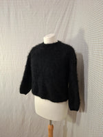 Top noir Mademoiselle-Élégance - Taille M - 38