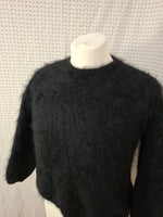 Top noir Mademoiselle-Élégance - Taille M - 38