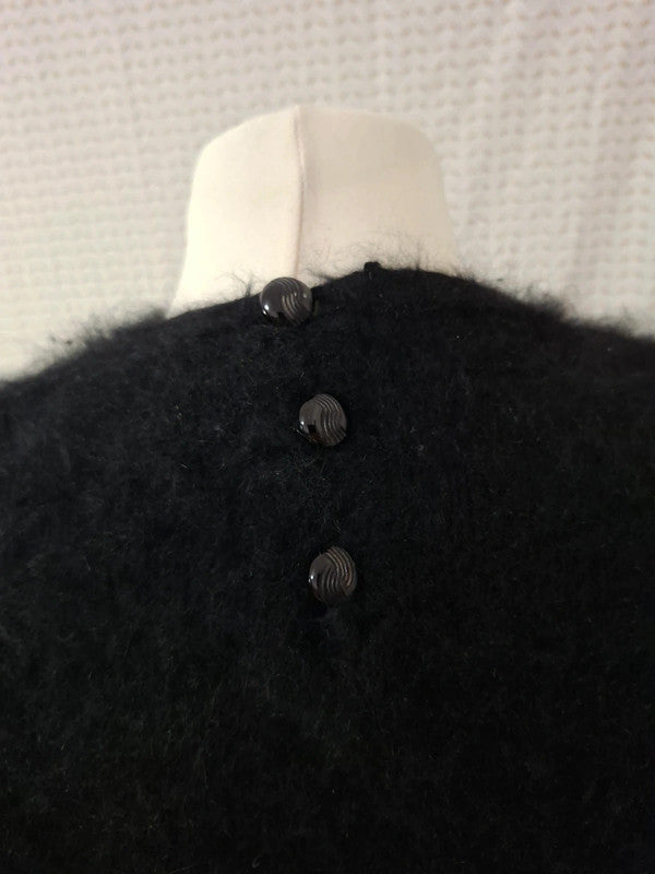 Top noir Mademoiselle-Élégance - Taille M - 38