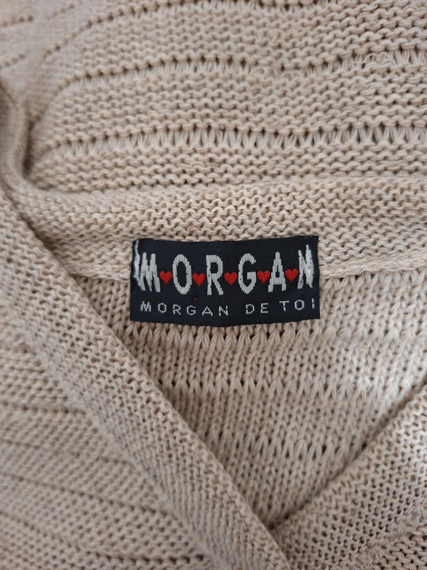 Cardigan beige Morgan - Taille L - 40