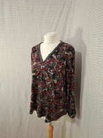 Blouse feuillu Mé - Taille M - 38