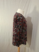 Blouse feuillu Mé - Taille M - 38