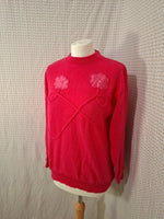 Pull rose Mademoiselle-Élégance - Taille L - 40