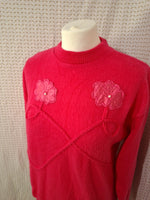 Pull rose Mademoiselle-Élégance - Taille L - 40