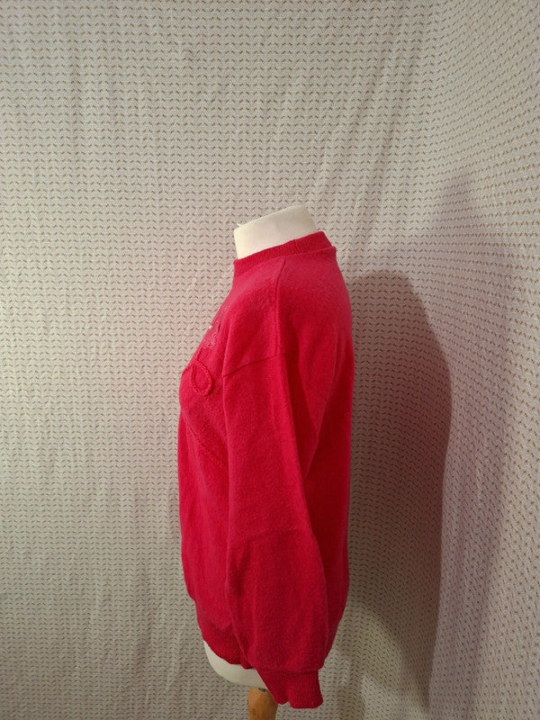 Pull rose Mademoiselle-Élégance - Taille L - 40