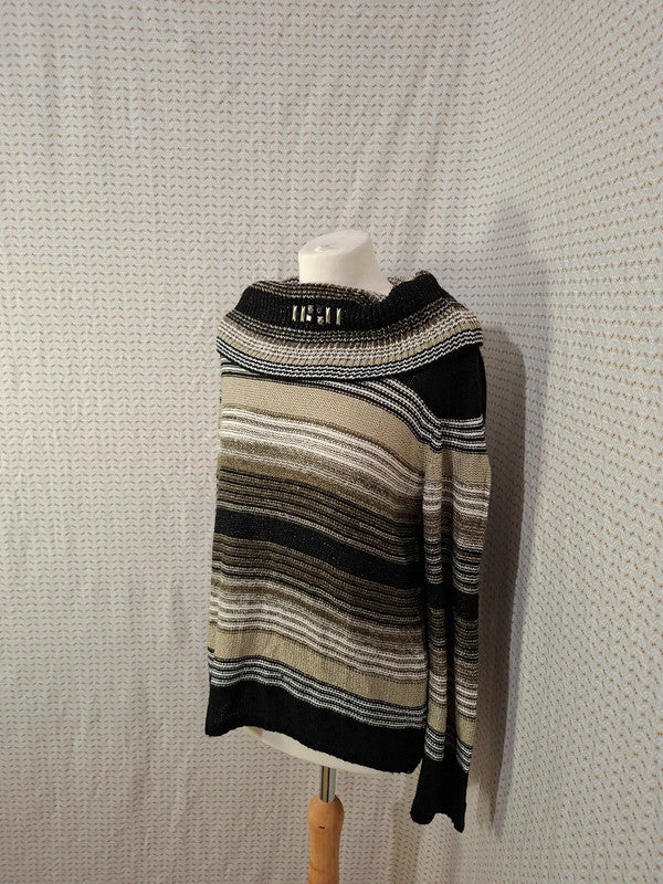 Pull rayé Christine Laure - Taille M - 38