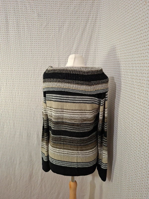 Pull rayé Christine Laure - Taille M - 38