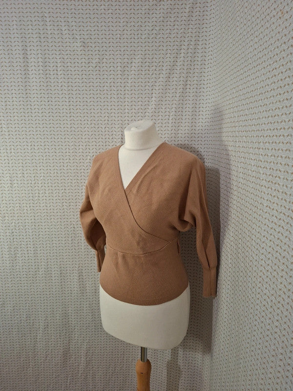 Top marron KooiooK - Taille S - 36