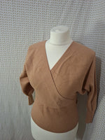 Top marron KooiooK - Taille S - 36