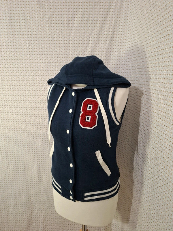 Sweat sans manche à capuche Jennyfer - Taille XS - 34