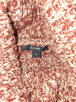 Poncho rouge et blanc Kiabi - Taille M - 38