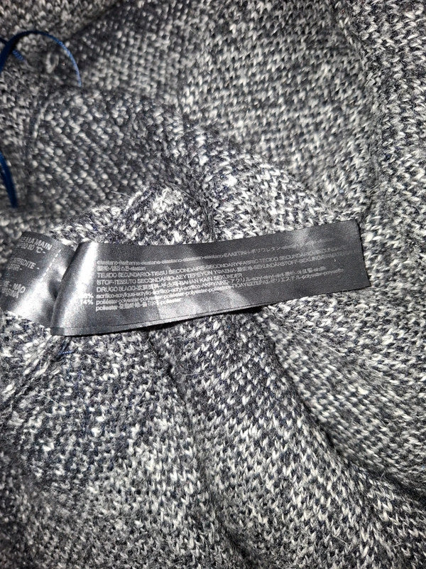 Poncho noir et gris Zara - Taille S - 36