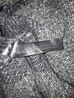 Poncho noir et gris Zara - Taille S - 36