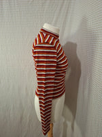 Top rayé orange et rouge FB Sister - Taille M - 38