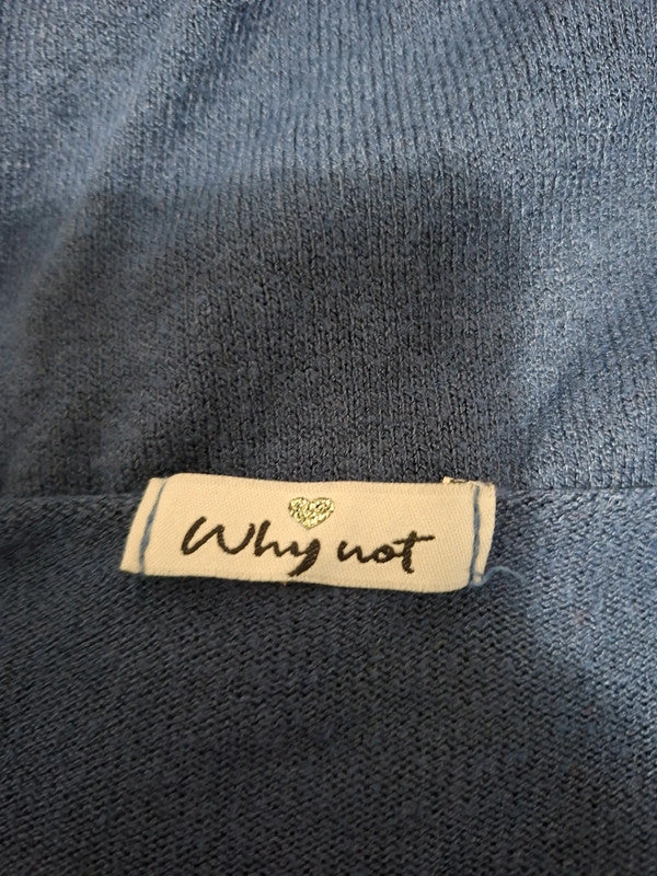 Top bleu Why Not - Taille S - 36