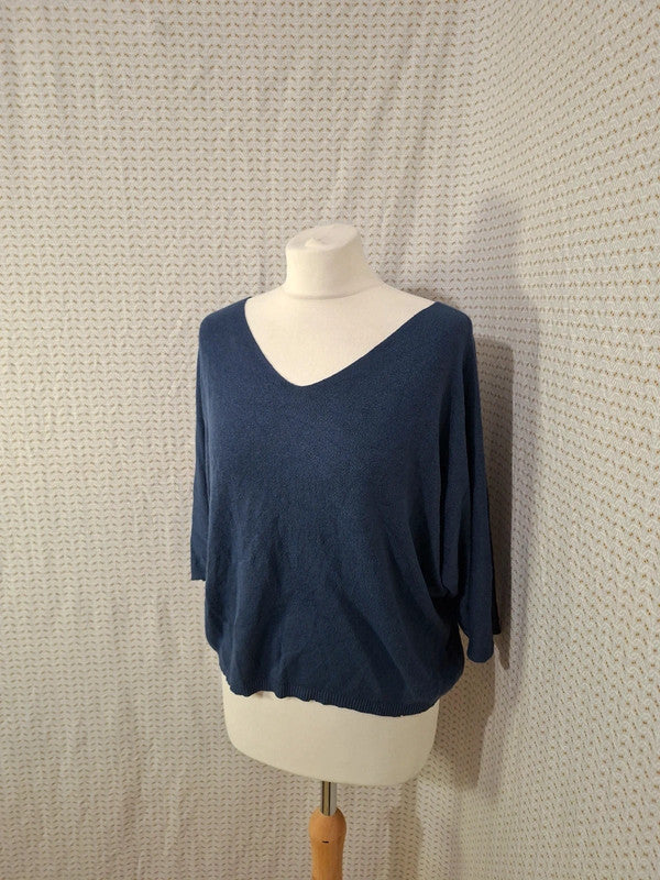 Top bleu Why Not - Taille S - 36