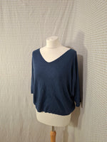 Top bleu Why Not - Taille S - 36