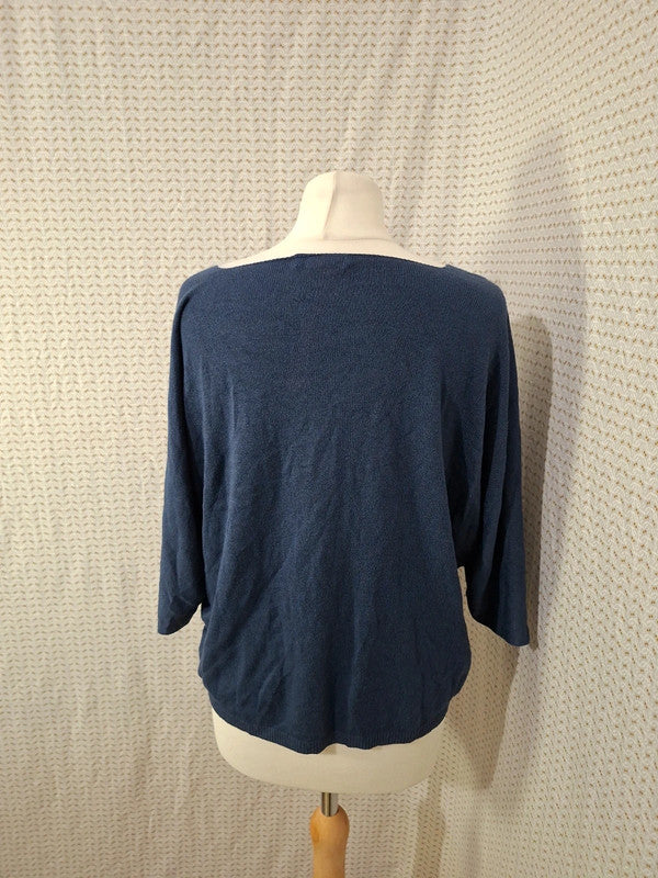 Top bleu Why Not - Taille S - 36