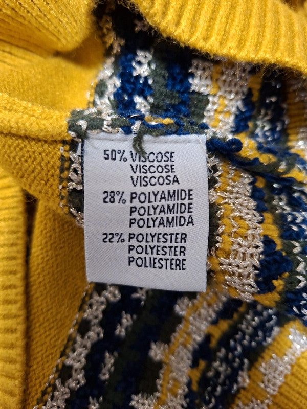 Pull jaune et or Mademoiselle-Élégance - Taille M - 38