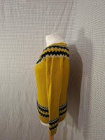 Pull jaune et or Mademoiselle-Élégance - Taille M - 38