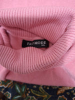 Col roulé rose Fast Mode - Taille M - 38