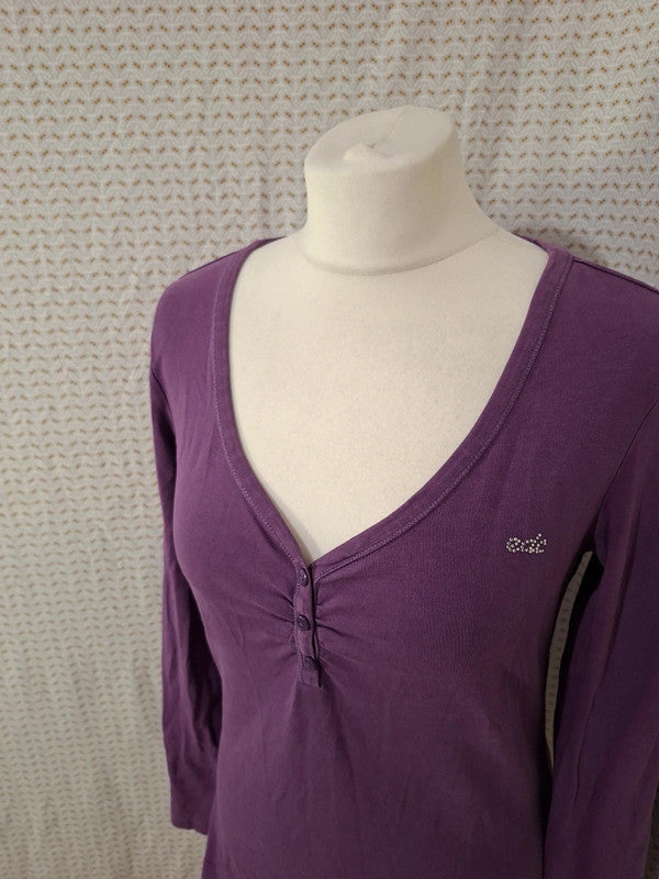 Blouse violette EDC - Taille M - 38