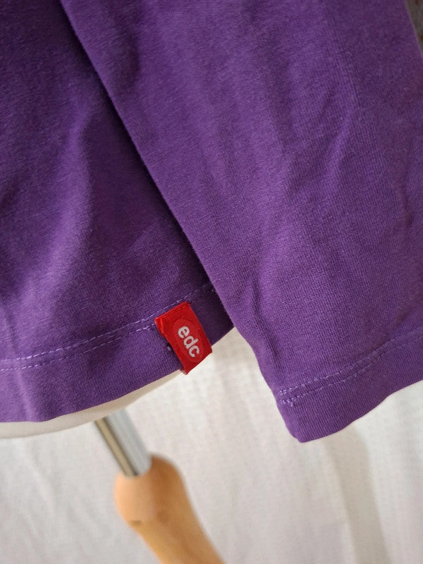 Blouse violette EDC - Taille M - 38