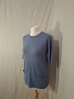 Blouse bleu Monoprix - Taille M - 38